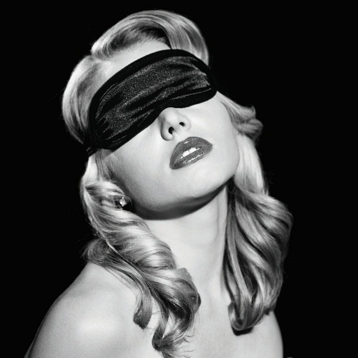 Satin Blindfold Black Sex & Mischief SS10001