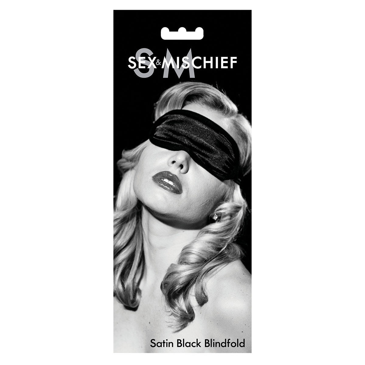 Satin Blindfold Black Sex & Mischief SS10001