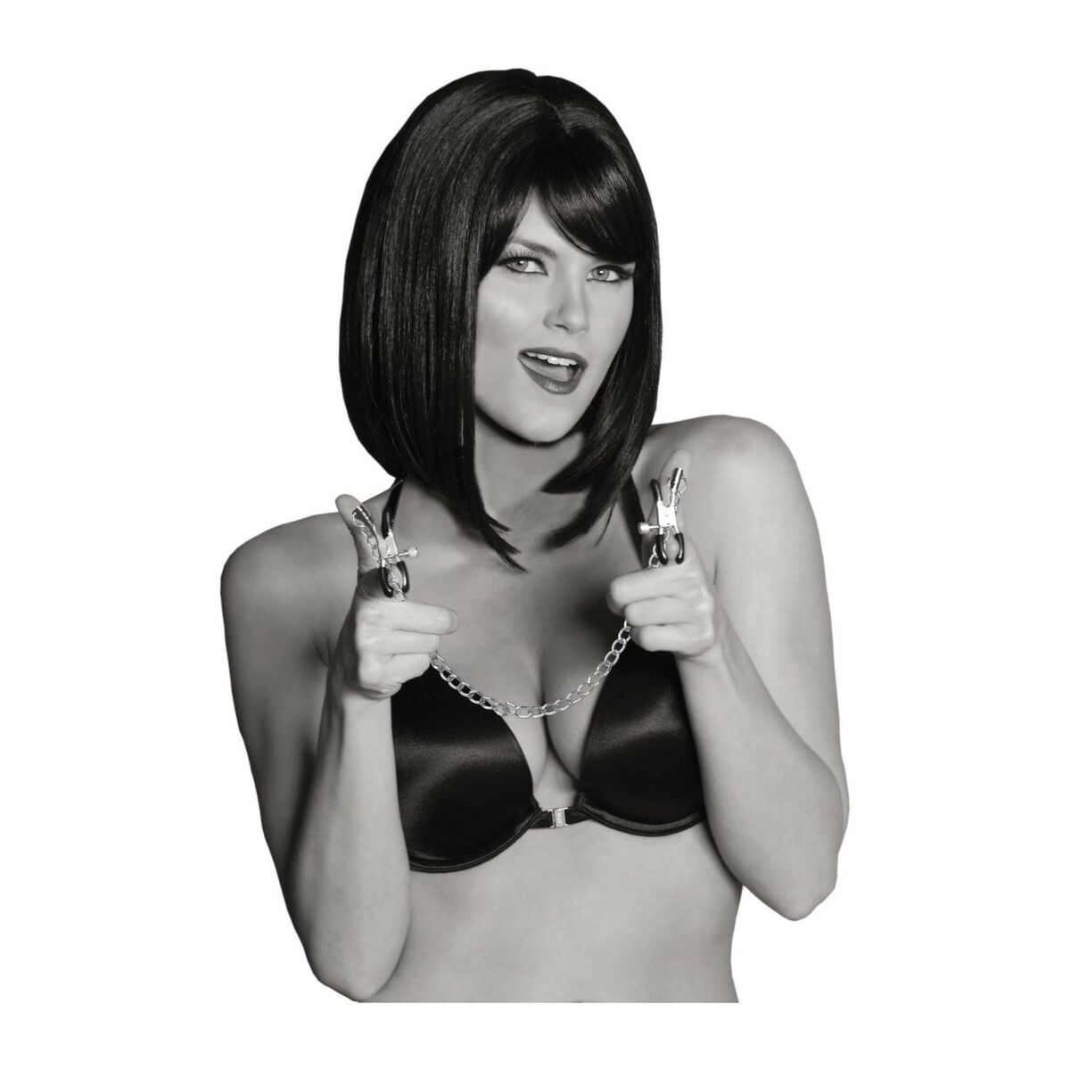 Chained Nipple Clamps Sex & Mischief