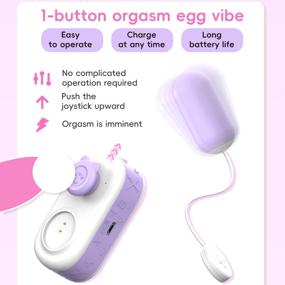 SHEYAY GameG Wearable Vibrating Egg Remote-Controlled