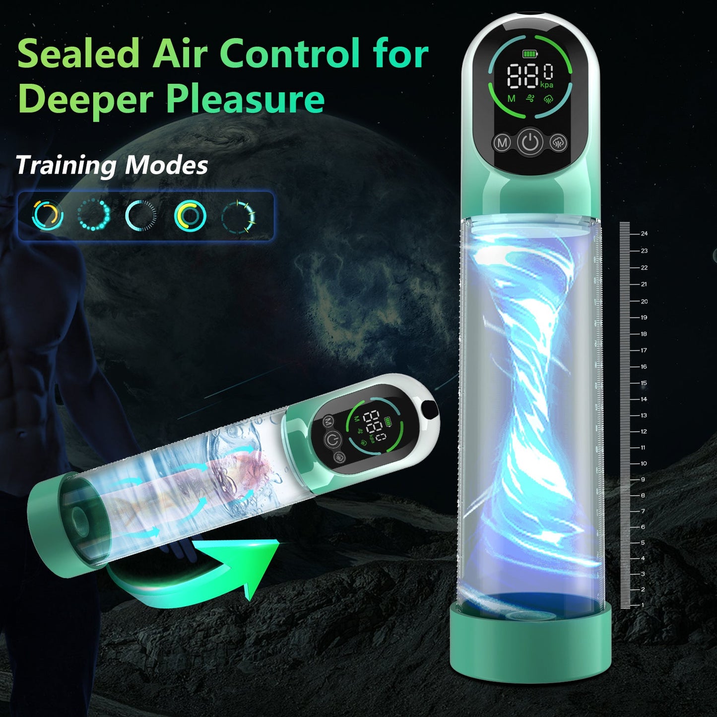 Electric Suction Penis Pump Vacuum Extender