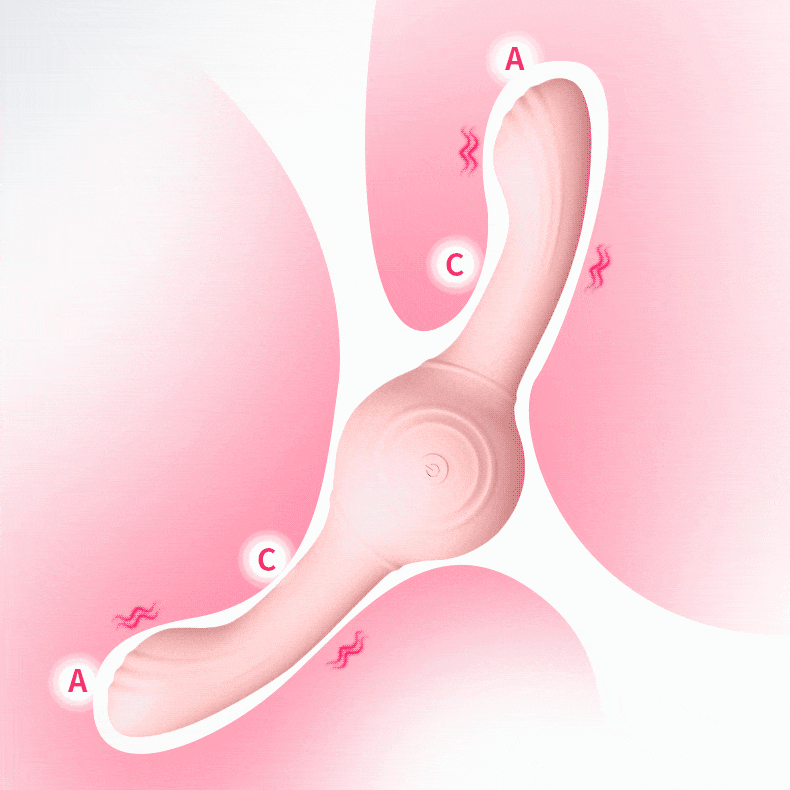Roomfun Double-Head G-Spot Vibrator Remote Controlled-2