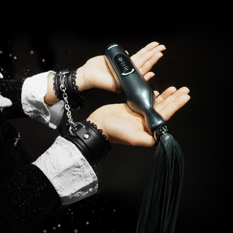 Roomfun Electric Shocking Whip for BDSM-4