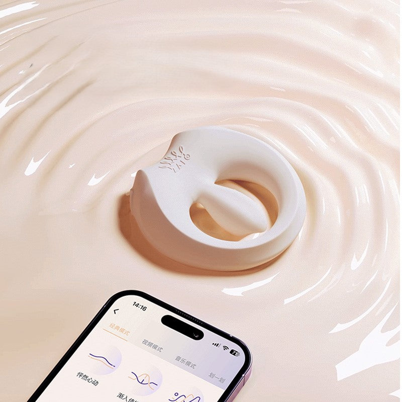 ZALO Apis Clit Vibrating Cock Ring App Controlled-2